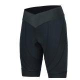 beroy Women Cycling Shorts with 3D Padding,Bike Shorts for Ladies(M Black)