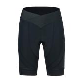 beroy Women Cycling Shorts with 3D Padding,Bike Shorts for Ladies(M Black)