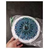 Ritadeshop Burner Covers for Electric Stove (Blue Mandala, Round 8/10