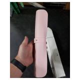 YSAGi Non-Slip Leather Desk Pad, Waterproof Laptop Computer Desk Keyboard Mat, Table Protector Blotter Mat, Large Mouse Pad for Office/Work/Home/Decor(Pink, 23.6 x 13.7)