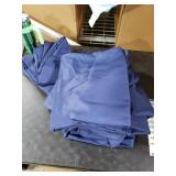 BRILLMAX 6 Pack Navy Blue Round Tablecloths 120 Inch - Circle Bulk Linen Polyester Fabric Washable Table Cloth Covers for Wedding Reception Banquet Birthday Party Buffet Restaurant