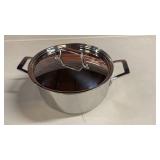 TramontinaTramontina 14-Piece Tri-Ply Clad 18/10 Stainless Steel Cookware Set. - Retail: $250