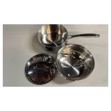 TramontinaTramontina 14-Piece Tri-Ply Clad 18/10 Stainless Steel Cookware Set. - Retail: $250