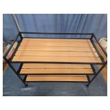 Seville Classics 3-Tier Resin Shoe Rack - Retail: $25