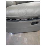 Brayden Top Grain Leather Recliner - Gray  - Retail: $960