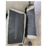 Brayden Top Grain Leather Recliner - Gray  - Retail: $960