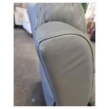 Brayden Top Grain Leather Recliner - Gray  - Retail: $960