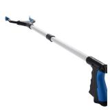 Grabber Reacher Tool, 32 Grabbers for Elderly, Lightweight Extra Long Handy Trash Claw Grabber, Mobility Aid Reaching Assist Tool for Trash Pick Up, Nabber, Litter Picker, Arm Extension (Blue)