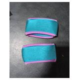 Gymenist Wrist Weights Running Stylish Bracelet Pair Of Weights Set of 2 Jogging Cardio Weight To Strengthen The Hands Forearm (1.5 Lb (Green - Purple))