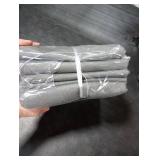 Under Bed Storage Bins - Pack Of 4 Under The Bed Storage Containers For Clothes, Blankets, Winter Clothing, & Shoes - Underbed Storage Containers With Handles, Dual Zippers, & Clear Top