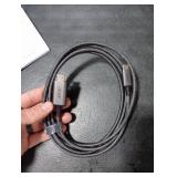 Acer USB C to HDMI Cable for Home Office 6.6FT (4K@60Hz), High-Speed Type C to HDMI 2.0 Braided Cord, Thunderbolt 4/3 Compatible with MacBook, iPhone 16/15 Pro/Max, iMac, iPad Pro, Galaxy S24, Surface