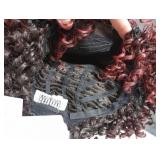 Hairuwear Kim Kimble Aniyah Sassy Coiled Curls Chin-Length Wig, Average Cap, MC4 35SS Sangria