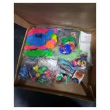 HyDren 147 Pcs Video Game Party Favors Includes Video Game Goodie Treat Boxes Punch Balloons Silicone Bracelets Keychains Badges Stickers for Gaming Birthday Party Supplies (Vivid Style)