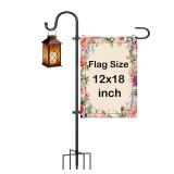 Garden Flagpole Stand with Shepherd