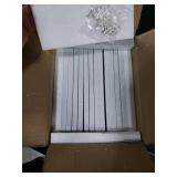 Lyeasw 4x6 Picture Frames White 12 Pack, Multi 4 by 6 Photo Frame with HD Glass for Wall Mount or Tabletop Display