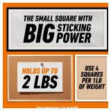 Gorilla Mounting Putty, Natural Tan Color, 84 Pre-Cut Squares (Pack of 3) - Non-Toxic Removable & Repositionable Wall Putty