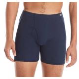 Hanes mens Tagless Comfortsoft Waistband - Boxer Briefs, 6 Pack Assorted, Large US