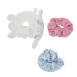 Cinnamoroll 3-Pack Scrunchie Set