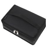FlowFly Small Insulated Lunch box Portable Soft Bag Mini Cooler Thermal Meal Tote Kit with Handle for Work & School, Black
