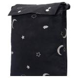 Amazon Basics Portable Blackout Curtain Shade with Suction Cups, 50 W x 78 L, 1-Pack, Moon and Stars