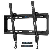 Mounting Dream Tilting TV Mounts for Most 26-60 Inch LED, LCD TVs up to VESA 400 x 400mm and 88 LBS Loading Capacity, TV Wall Mount with Unique Strap Design for Easily Lock and Release MD2268-MK