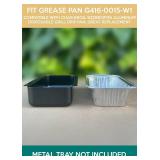 (MultiPack) Drip Pans Compatible with Char-Broil Grills 9328812P06 Foil Liner l Fits Grease Tray G416-0015-W1 l Disposable Aluminum Foil