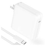 Charger for MacBook Pro 14 16 inch MacBook Air 13 15 inch 2025 2024 2023 2022 2021 M4 M3 M2 M1, 96W / 70W USB C Power Adapter, 6.6FT USB C to 3 Braided Cable with LED, Original Quality