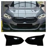 Mengjiesi Mirror Caps Gloss Black Compatible with BMW X1 F48 2016-2022, X2 F39 2018-2023, F40 F44 2019-2024, Z4 G29 2019-2023 Models Rearview Side Wing Mirror Cover Caps (For F39 F40 F44 F48 G29 Z4)