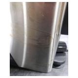 Single Serve Coffee Maker for K-Cup Pod and Grounds, Hot and Iced Coffee Maker, Strong Button Feature, 6 to 14oz Brew Sizes, 50oz Removable Reservoir, Up to 6.5 Inch Cup, Stainless Steel, Black