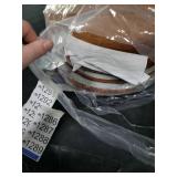 Threehoney 4 Pcs Round Memory Foam Chair Cushion 13