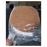 Threehoney 4 Pcs Round Memory Foam Chair Cushion 13