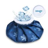 NEWGO Ice Pack for Injury Reusable, Small Ice Bag Refillable Ice Pack for Hot Cold Therapy and Pain Relief, Hot Water Bag, No-Leak Medical Ice Bag (9 Inch)