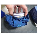 NEWGO Ice Pack for Injury Reusable, Small Ice Bag Refillable Ice Pack for Hot Cold Therapy and Pain Relief, Hot Water Bag, No-Leak Medical Ice Bag (9 Inch)