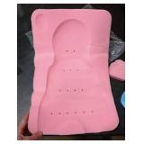 HALLO Baby Bath Sponge Soft Infant Bath Mat Newborn Cushion Odor Free (Pink)