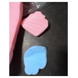 HALLO Baby Bath Sponge Soft Infant Bath Mat Newborn Cushion Odor Free (Pink)