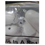Tigeen 24 Pcs Christmas Halloween Hanging Ornaments Cute Ghost Decoration Xmas Halloween Tree Decoration Plastic Decorative Mini Ghost Ornaments for Home Tree Party Supplies(Sliver,12 Pcs)