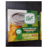 Ball Regular Mouth Mason Glass Jar Lids (24-Count), Silver