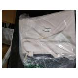 LOVEVOOK Laptop Bag for Women 15.6 Inch Tote Work Professional Leather Computer Briefcase Waterproof Handbag Shoulder Large Capacity Business Teacher Office Crossbody Purse, 206# Beige White