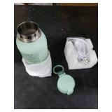 Momcozy Portable Milk Warmer for Travel Dual Heating Modes for Breast Milk & Water, Portable Bottle Warmer with Fast Heating & Long Battery Life, 17 Ounces Large Capacity to Meet Your All-Day 