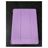 Soke Case for iPad 9th/8th/7th Generation 2021/2020/2019, [Slim Trifold Stand + Auto Wake/Sleep], Premium Protective Hard PC Back Cover for Apple iPad 10.2 Inch (Lilac)