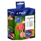 KOTANG LC3013 LC3011 Ink Cartridges Compatible for Brother LC3013XL LC3011 High Yield Work with Brother MFC-J497DW MFC-J491DW MFC-J895DW MFC-J690DW Printer (BK/CMY 4 Pack)