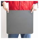 NerdChef Steel Stone - High Performance Pizza Baking | Made in USA (14.5 x 16 x 1/4) - (.25 Thick - Standard)