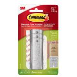 Command 5 lb Universal Picture Hanger, 3 Frame Hangers, 6 Command Strips and 6 Frame Stabilizer Strips for Sawtooth, D-Ring, Wire, Keyhole and Other Frames, Damage-Free Hanging for Home Decor