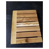 Perfnique Teak Shower Mat, 21