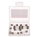 BOJACK F5AL125V 5x20 mm 5 A 125 V fuses 0.2x0.78 Inch 5 amp 125 Volt Fast-Blow Glass Fuses (Pack of 10)