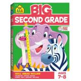 School Zone Big Second Grade Workbook: 320 Pages, 2nd Grade, Word Problems, Reading Comprehension, Phonics, Math, Science, Ages 7 to 8 (School Zone Big Workbook Series)