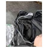 BAGAIL 4 Set/6 Set/8 Set Compression Packing Cubes Travel Accessories Expandable Packing Organizers (Cloth Pattern, 4-Black)