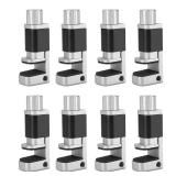 (UNUSED) Vipxyc Phone Screen Clip, LCD Screen Fastening Securing Clip Clamp Rubber + Aluminum Alloy Fixture Repair Tool for Phones and Tablets(8PCS)