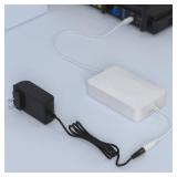 FACTORY SEALED - Mini UPS Battery Backup with 4 DC Output Interface, DC 12V/2A 9000mAh Home Router UPS, Rechargeable Battery Backup for LED Light Strip, CCTV Camera, Router