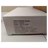 FACTORY SEALED - Mini UPS Battery Backup with 4 DC Output Interface, DC 12V/2A 9000mAh Home Router UPS, Rechargeable Battery Backup for LED Light Strip, CCTV Camera, Router